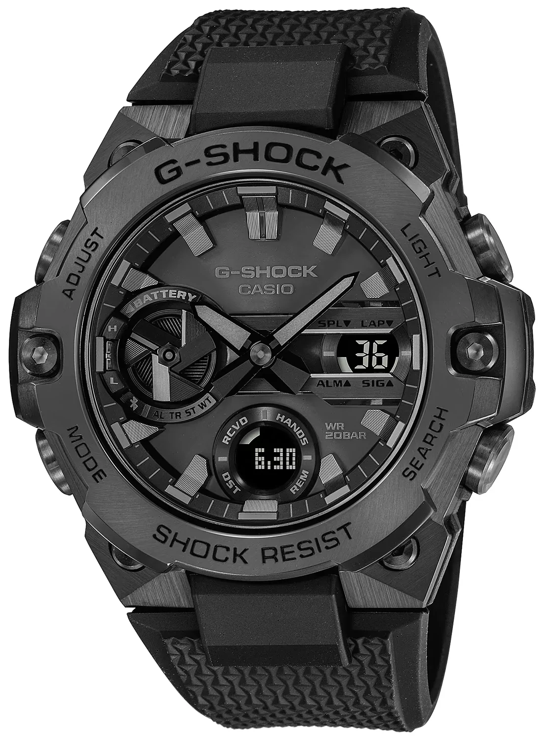 Zegarek G-SHOCK GST-B400BB-1AER G-STEEL TOUGH SOLAR - Natychmiastowa WYSYŁKA 0zł (DHL DPD INPOST) | Grawer 1zł | Zwrot 100 dni