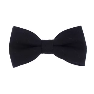 Mucha wełniana - ciemnoszara w paski EM 98 - EM Men's Accessories - Krawaty i muchy męskie - miniaturka - grafika 1