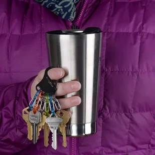 Nite Ize - Plastic S-Biner KeyRack Locker - Czarny - KLKP-01-R3 - Akcesoria turystyczne - miniaturka - grafika 3