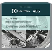 Inne artykuły czyszczące - Preparat do pralki i zmywarki ELECTROLUX Clean&Care 3w1 (6 x 50 g) - miniaturka - grafika 1