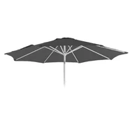 Parasole ogrodowe - Pokrowiec wymienny na parasol N18, pokrowiec wymienny na parasol, Ø 2,7 m tkanina/tekstylia 5 kg ~ antracyt - miniaturka - grafika 1