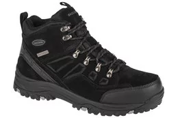 Buty zimowe męskie - Skechers Relment-Pelmo 64869-BLK Czarne 41 64869-BLK - grafika 1