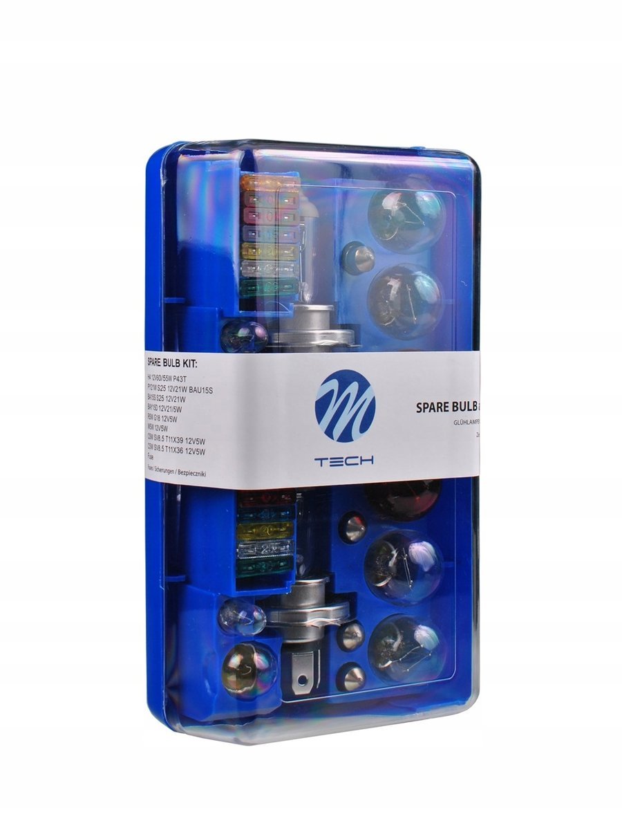 ZESTAW ŻARÓWEK H4 12V BAY15D BA15S T10 BEZP. MINI