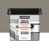Farby wewnętrzne - Luxens Farba do podłóg renowacyjna 0.75 l Fossil 3 satyna - miniaturka - grafika 1