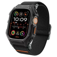 Smartwatch - Etui APPLE WATCH ULTRA (49MM) Spigen Lite Fit ”Pro” Matte czarne - miniaturka - grafika 1