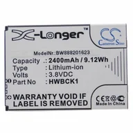 Baterie do telefonów - Huawei Bateria do Huawei 601HW / 603HW, 2400 mAh - miniaturka - grafika 1