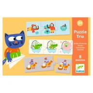 Puzzle - Puzzle z historią Djeco Trio - miniaturka - grafika 1