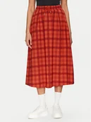 Spódnice - Puma Spódnica trapezowa Road To Unity 629795 Czerwony Relaxed Fit - miniaturka - grafika 1