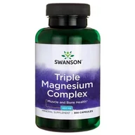 Suplementy diety - Triple Magnesium Complex (300 kaps.) - miniaturka - grafika 1