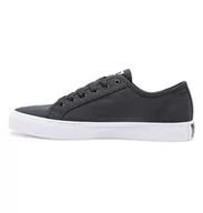 Sneakersy męskie - DC Shoes Męskie sneakersy ręczne, czarne/szare/szare, 40,5 EU, Black Grey, 40.5 EU - miniaturka - grafika 1