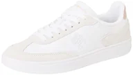 Koszulki i topy damskie - TOMMY HILFIGER Damskie TH Heritage SNEAKER Low Top, BIAŁE (białe), 36 UK, biały, 39 EU - miniaturka - grafika 1