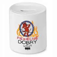 Skarbonki - Skarbonka Dla Wojewody na Urodziny na Prezent z Nadrukiem ze Zdjęciem + Opakowanie na prezent (wzór 03) - miniaturka - grafika 1