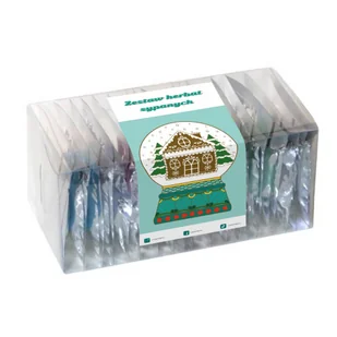 Zestaw herbat Magic Time - 20 różnych smaków PREMIUM prezent upominek na święta mikołaja gwiazdkę pod choinkę boże narodzenie dla kobiety faceta - Soki i herbatki dla dzieci - miniaturka - grafika 1