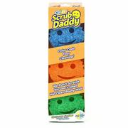 Ściereczki, gąbki, czyściki - Scrub Daddy Magiczna Gąbka 3Pack Orange Green Blue - miniaturka - grafika 1