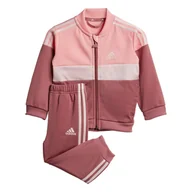 Odzież sportowa dziecięca - Dres Tiberio 3-Stripes Colorblock Shiny Kids - miniaturka - grafika 1