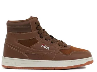 Buty dziecięce Fila FFT004870012 ARCADE MID TEENS Brązowe - Buty dla dziewczynek - miniaturka - grafika 1