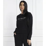 Bluzy damskie - Karl Lagerfeld Bluza hotel karl Loose fit - miniaturka - grafika 1