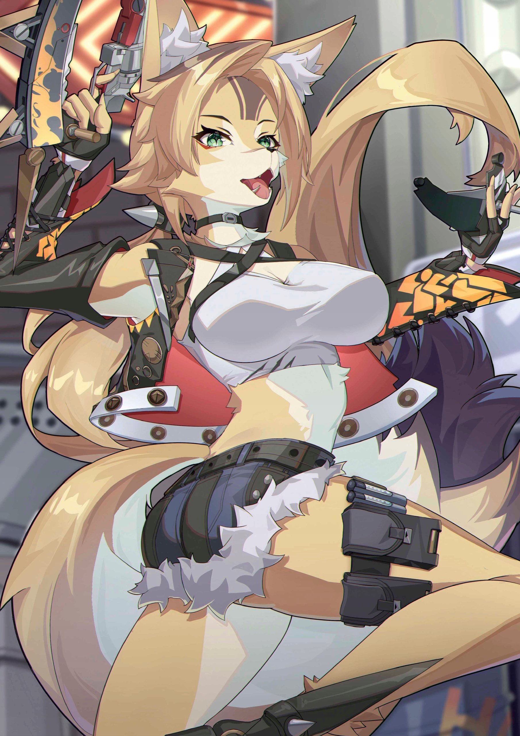Plakat A3 Zenless Zone Zero Zzz Anime Gra Pulchra Fellini