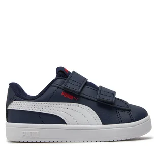 Sneakersy Puma Rickie Classic V Inf 394254-01 Granatowy - Buty dla chłopców - miniaturka - grafika 1