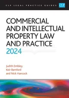Książki obcojęzyczne o biznesie i marketingu - Commercial and Intellectual Property Law and Practice 2024 - miniaturka - grafika 1