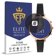 Akcesoria do smartwatchy - FOLIA 5D PRYWATYZUJĄCA SZKŁO ANTI-SPY DO FOSSIL HYBRID HR MONROE CAŁY EKRAN - miniaturka - grafika 1