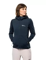Kurtki damskie - Jack Wolfskin Damska kurtka Pack & Go Jacket, Night Blue, XL (DE) - miniaturka - grafika 1