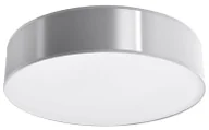 Lampy sufitowe - Szary minimalistyczny plafon B8-F37 - miniaturka - grafika 1