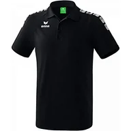 Koszulki męskie - Erima męska koszulka polo dla dzieci Essential 5-c czarny/biały Size: 152 2111901 - miniaturka - grafika 1