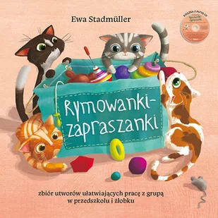 Bliżej przedszkola Rymowanki zapraszanki + CD w.II Ewa Stadmuller - Powieści - miniaturka - grafika 1