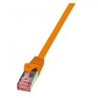 Patchcordy - LogiLink CAT 6 Patchcord S/FTP PIMF Pomarańczowy 5M CQ2078S - miniaturka - grafika 1