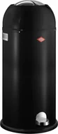 Kosze na śmieci - Kosz na śmieci Wesco Kosz na śmieci czarny Kickmaster Maxi 40l Wesco - miniaturka - grafika 1