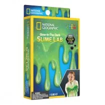 National Geographic. Zestaw ze świecącą w ciemności masą slime Elbrus - Mały naukowiec - miniaturka - grafika 1