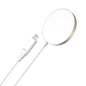 Ładowarki do telefonów - Choetech bezprzewodowa ładowarka magnetyczna 15W MagSafe do iPhone 12/13/14 złota (T518-F-GO) - miniaturka - grafika 1