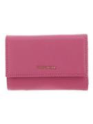 Portfele - COCCINELLE Skórzany portfel w kolorze różowym - 14 x 10 x 3 cm - miniaturka - grafika 1