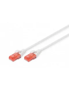 Digitus Patchcord CAT6 U-UTP 0.25m DK-1617-0025/W DK-1617-0025/WH - Kable miedziane - miniaturka - grafika 2