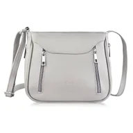 Torebki damskie - Mała Torebka Damska Skórzana Paolo Peruzzi Z-52-Gr - miniaturka - grafika 1