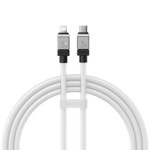 Kabel szybko ładujący Baseus USB-C do Lightning CoolPlay Series 20W 1m (biały) - Kable - miniaturka - grafika 1