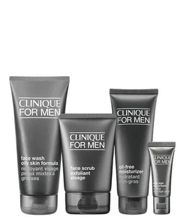 Clinique Great Skin For Him Zestaw prezentowy do skóry mieszanej i tłustej - Zestawy kosmetyków damskich - miniaturka - grafika 1