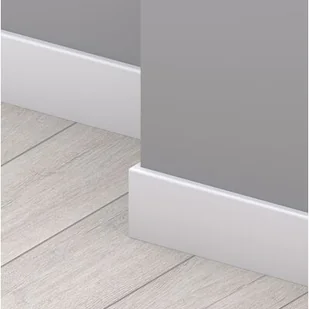 Listwa przypodłogowa LK100B White - Listwy przypodłogowe - miniaturka - grafika 1