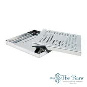 Pozostałe akcesoria barmańskie - Ociekacz pod miarki barmańskie kwadratowy - miniaturka - grafika 1