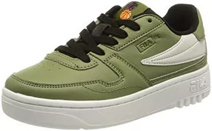 FILA Dziewczęce sneakersy Fxventuno dla nastolatków, Loden Green Black, 38 EU - Buty dla dziewczynek - miniaturka - grafika 1