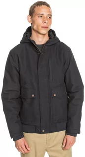 Kurtki i płaszcze dla chłopców - Quiksilver BROOKS black mens kurtka zimowa - M - grafika 1