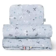 Zabawki interaktywne dla dzieci - Pościel komplet kołderka i poduszka Indigo race baby - Snap the moment (F) - miniaturka - grafika 1