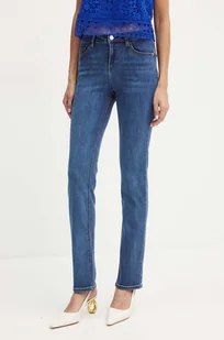 Morgan jeansy PDROIT damskie medium waist PDROIT - Spodnie damskie - miniaturka - grafika 1