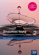Pozostałe książki - Fizyka. Zrozumieć fizykę. Podręcznik. Klasa 2. Liceum i technikum. Zakres rozszerzony - miniaturka - grafika 1