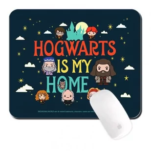 Harry Potter Hogwarts Is My Home - Podkładka Pod Myszkę - Podkładki pod mysz - miniaturka - grafika 1
