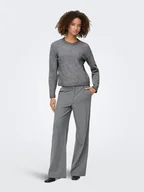 Swetry damskie - ONLY Sweter w kolorze szarym - miniaturka - grafika 1