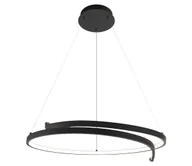 Lampy sufitowe - LED Żyrandol na lince LORENZO LED/35W/230V czarny - miniaturka - grafika 1