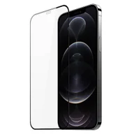 Szkła hartowane na telefon - TEMPERED Dux Ducis 10D Glass wytrzymałe szkło hartowane 9H na cały ekran z ramką iPhone 12 Pro Max czarny (case friendly) - miniaturka - grafika 1