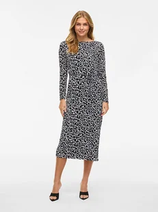 Vila Sukienka "Vilarine" w kolorze czarno-białym - Sukienki - miniaturka - grafika 1